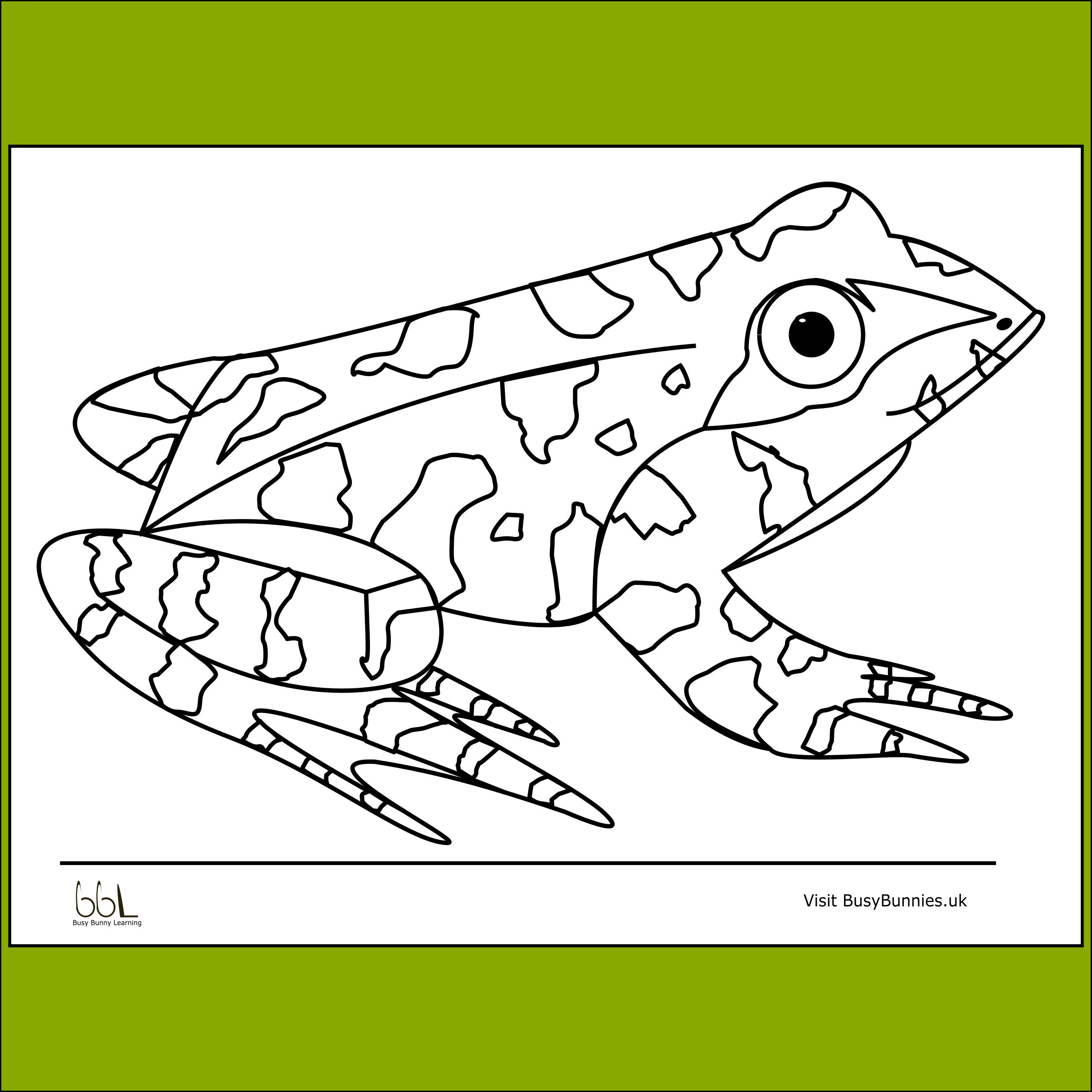 Robin Colouring Sheet - Busy Bunnies Learning