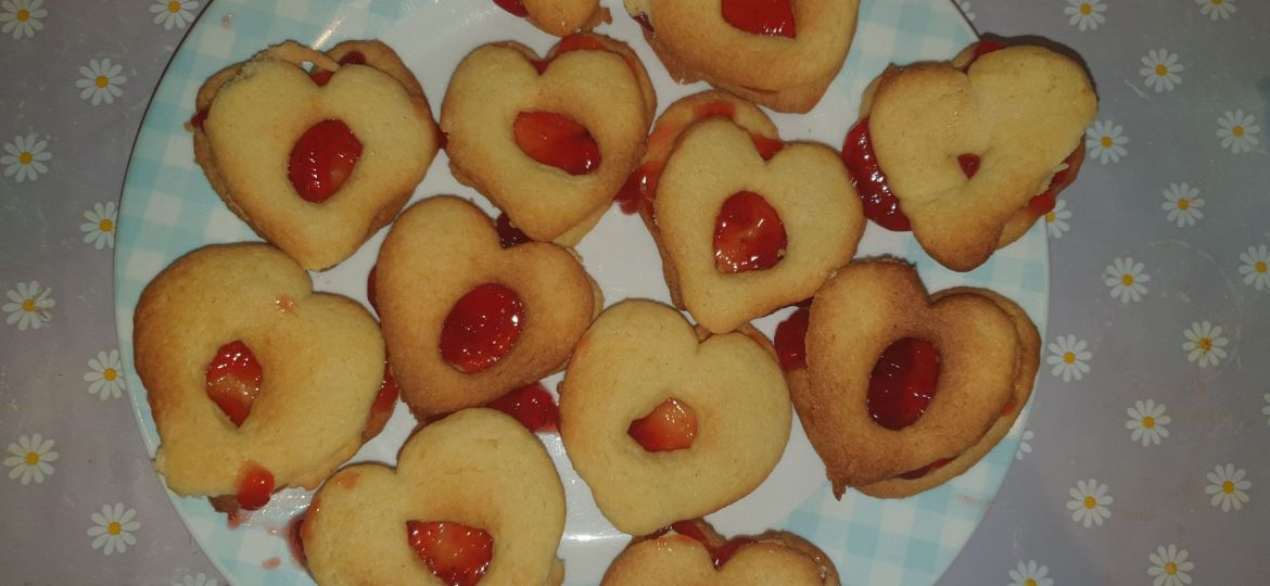 Jammie Dodger Biscuits